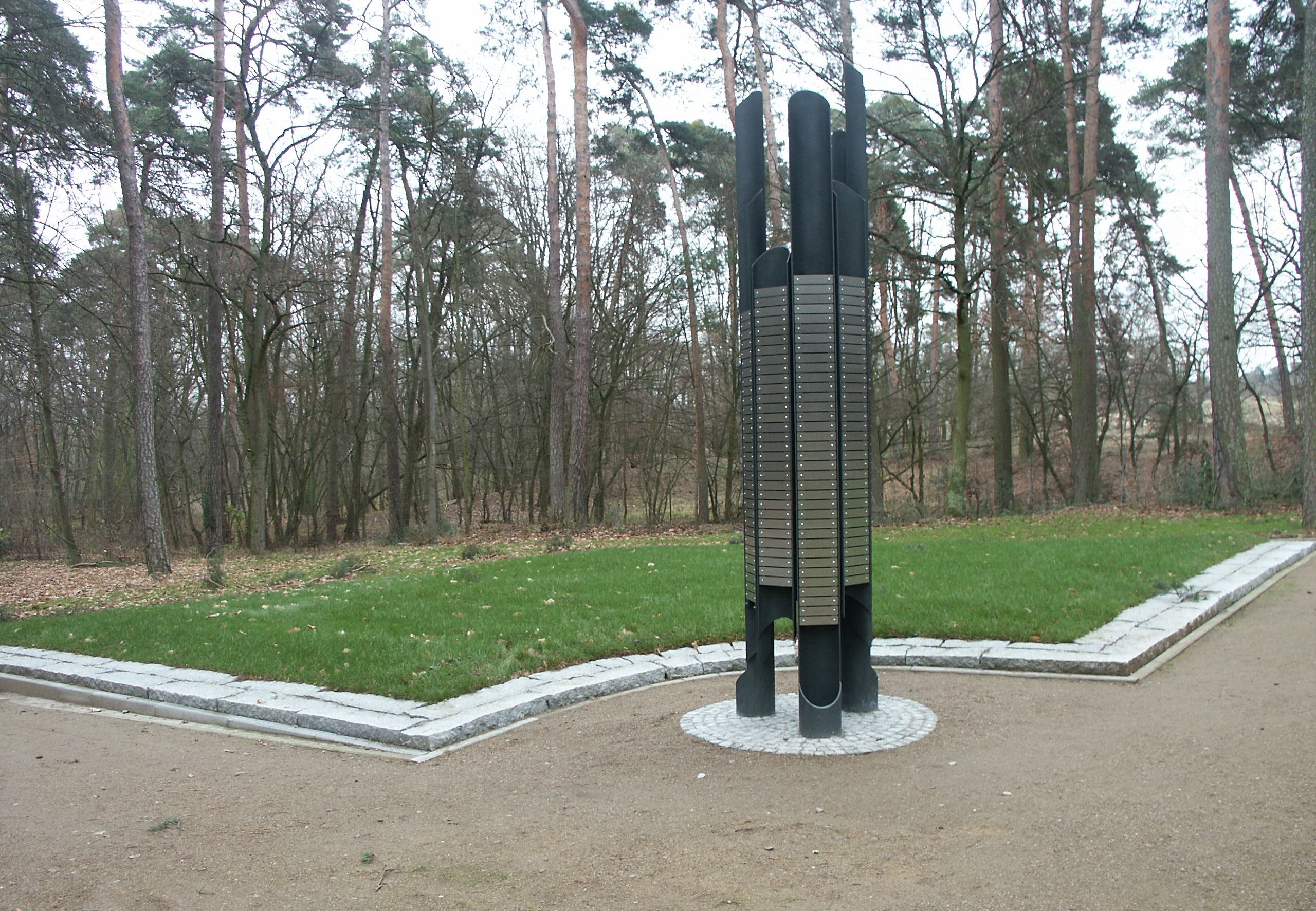 Namensstele Metall